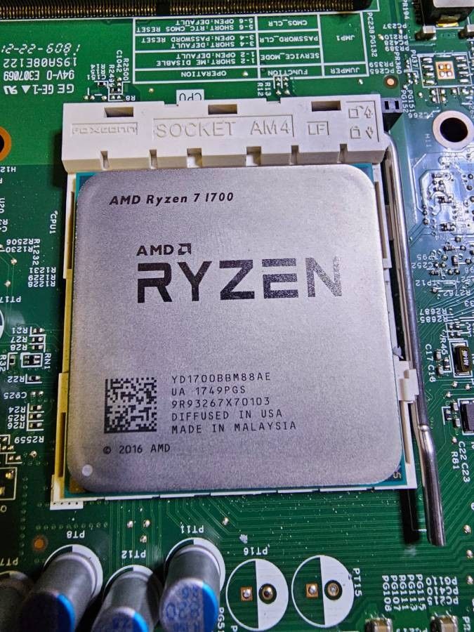 AMD Ryzen 7 1700 8-Core 3.0 GHz AM4 Processor - $65