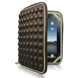 Cygnett Aerosphere iPad Sleeve w/Bubble Texture for iPad 1st, 2nd, 3rd & 4th Gen (Brown)