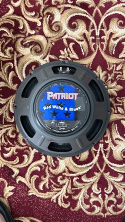 Eminence Patriot Red White and Blues Guitar Amp Speaker