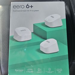 eero 6+ mesh Wi-Fi router

