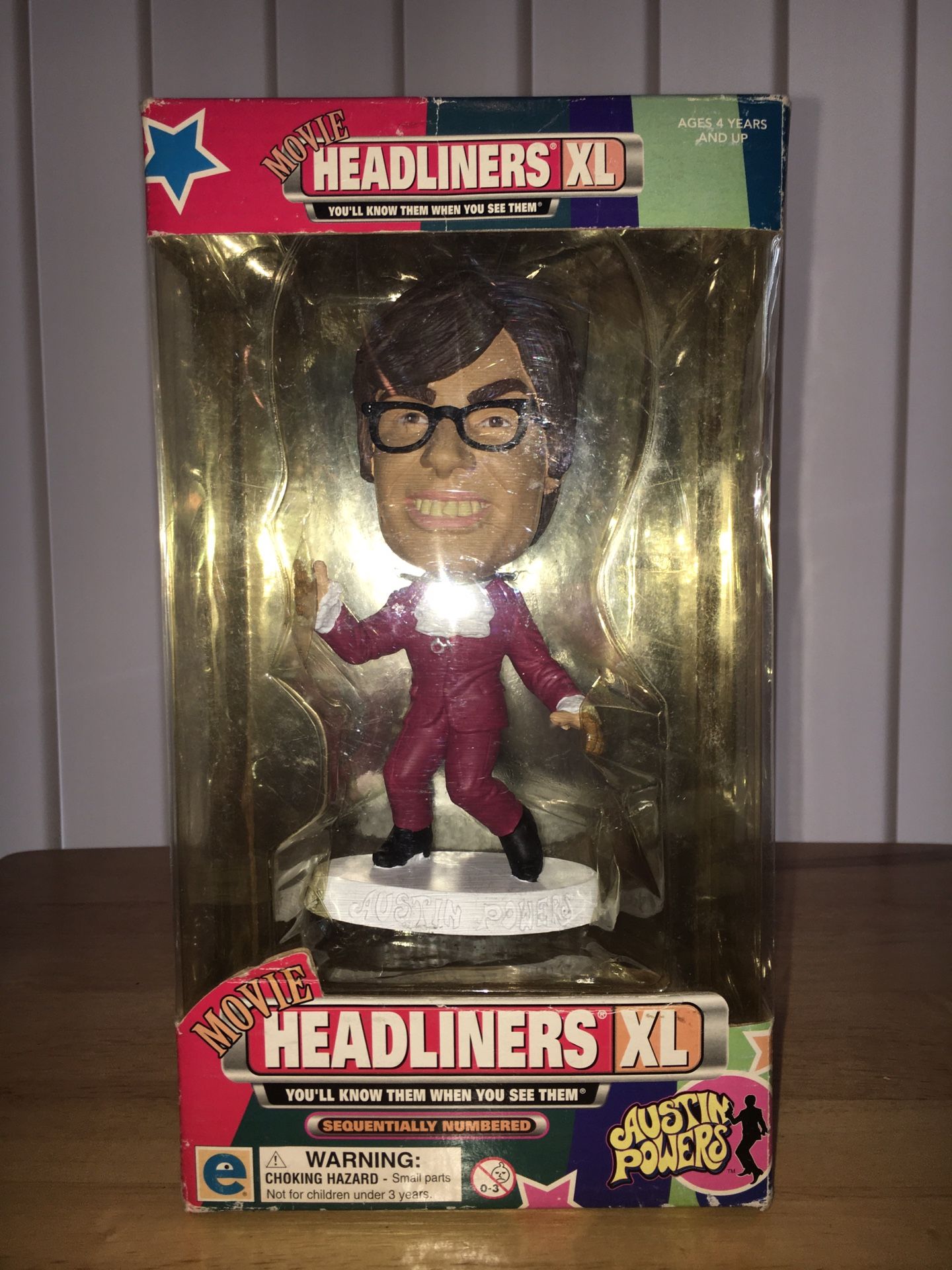 1999 Movie Headliners XL Austin Powers