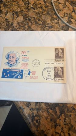 Albert Einstein First Day of Issue Cover 1979