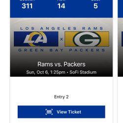 Rams/packers Tickets