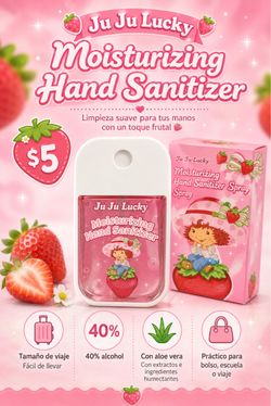 Ju Ju Lucky Moisturizing Hand Sanitizer Spray