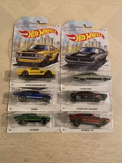 Hot Wheels 2 Full Sets Of Different Muscle Cars ($100 For Both My Best Offer)