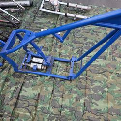 Harley chopper frame rolling thunder trade