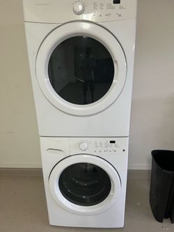 Frigidaire washer and dryer stackable