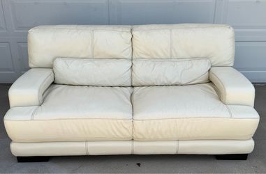 White Modern Sofa - Free Delivery