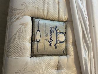Queen size mattress and bedframe