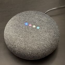 Google Home Mini Smart Speaker, Black
