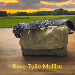 Rare Tylie Malibu Gold Rhinestone Bag