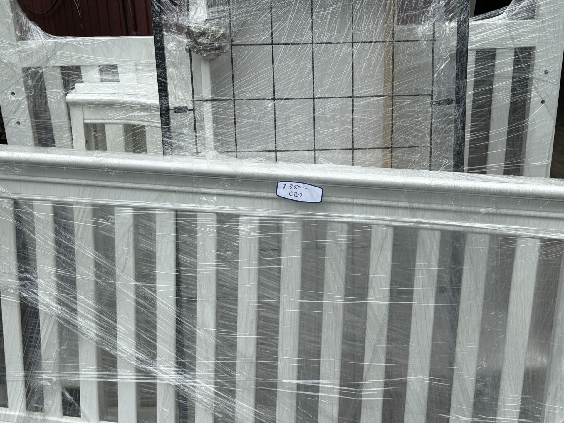 White Baby Crib