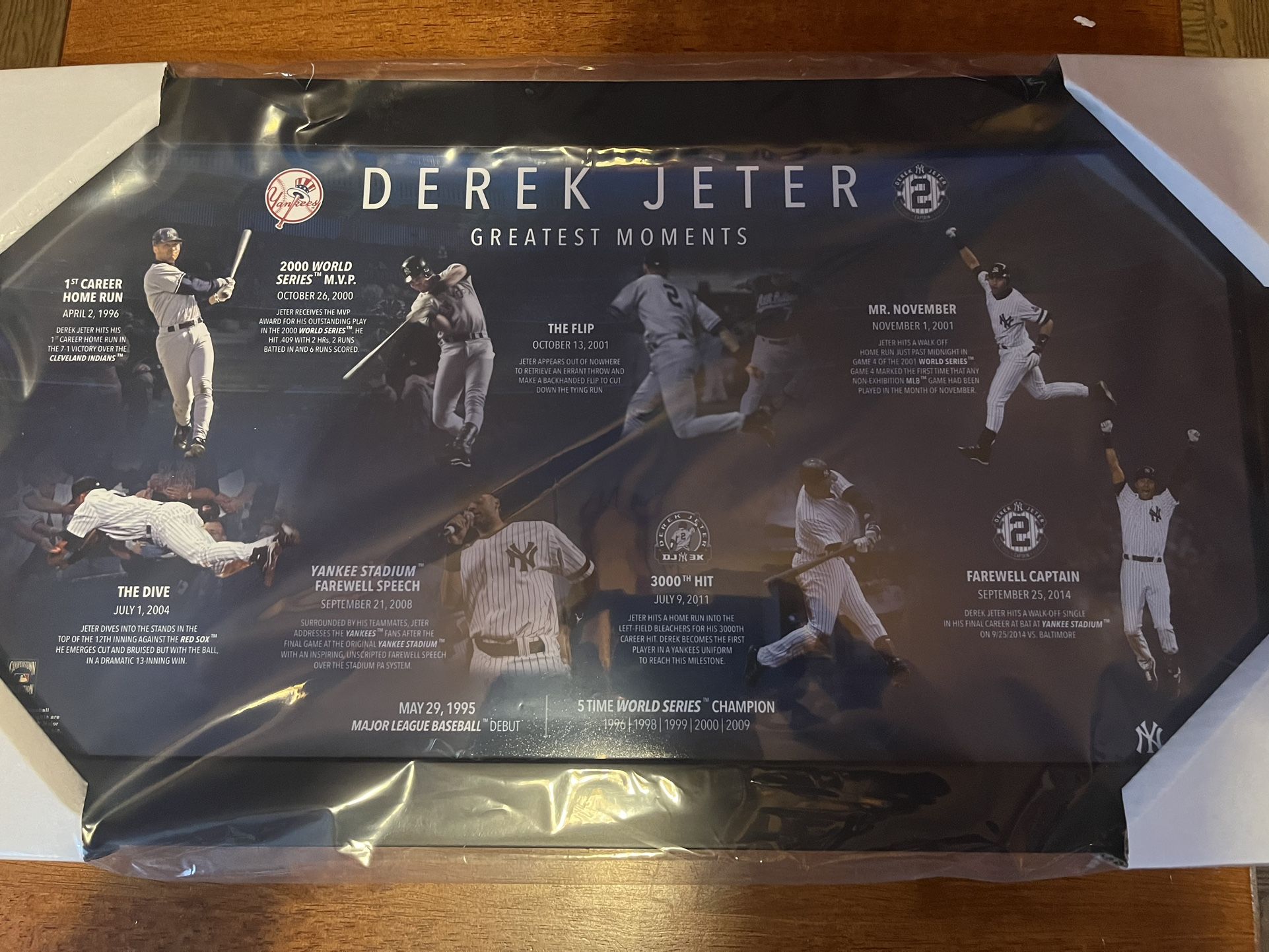 Derek Jeter Wall Hanging