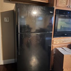 Black Refrigerator 