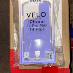 Velo Purple iPhone Case 14 Pro Max, 14 Plus