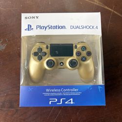 PS4 Controller - Gold