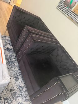Couch black 3 piece