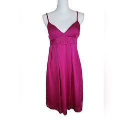 Khaki Krew Hot Pink Dress Size Medium