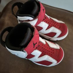 AIR JORDAN 6 RETRO (TODDLER) SIZE 9c
