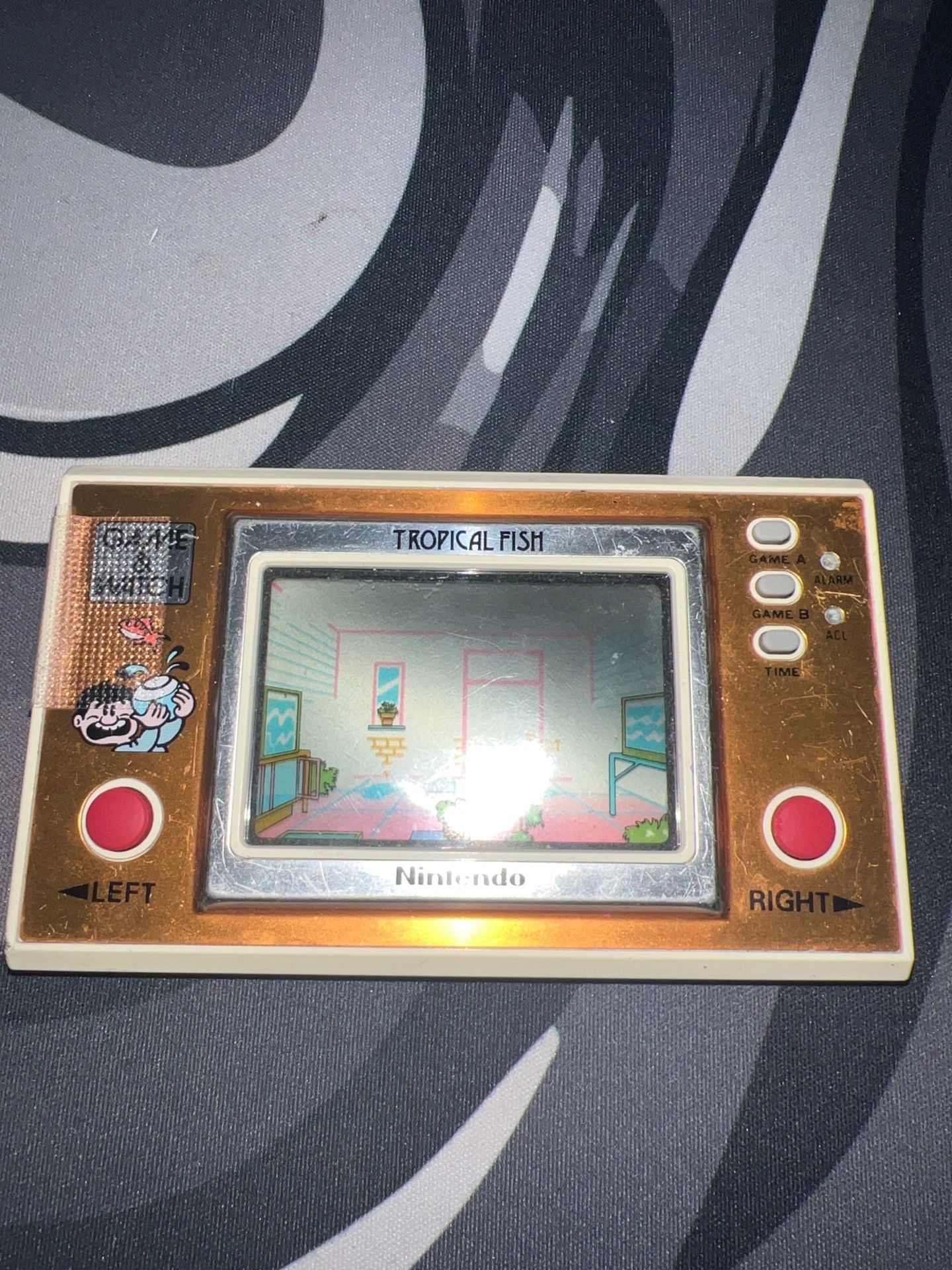 Game and watch Tropical fish 1985 working