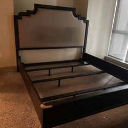 King Sized Bed Frame With Headboard 