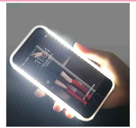 Galaxy s8+  & Iphone 7 & 7+ light up selfie case