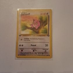 Jiggly Puff 1st Edition 1998