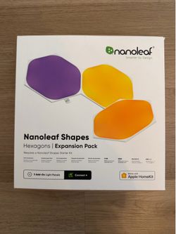 Nanoleaf Shapes Hexagons Expansion - Multicolor (Pack of 3) Light Panels