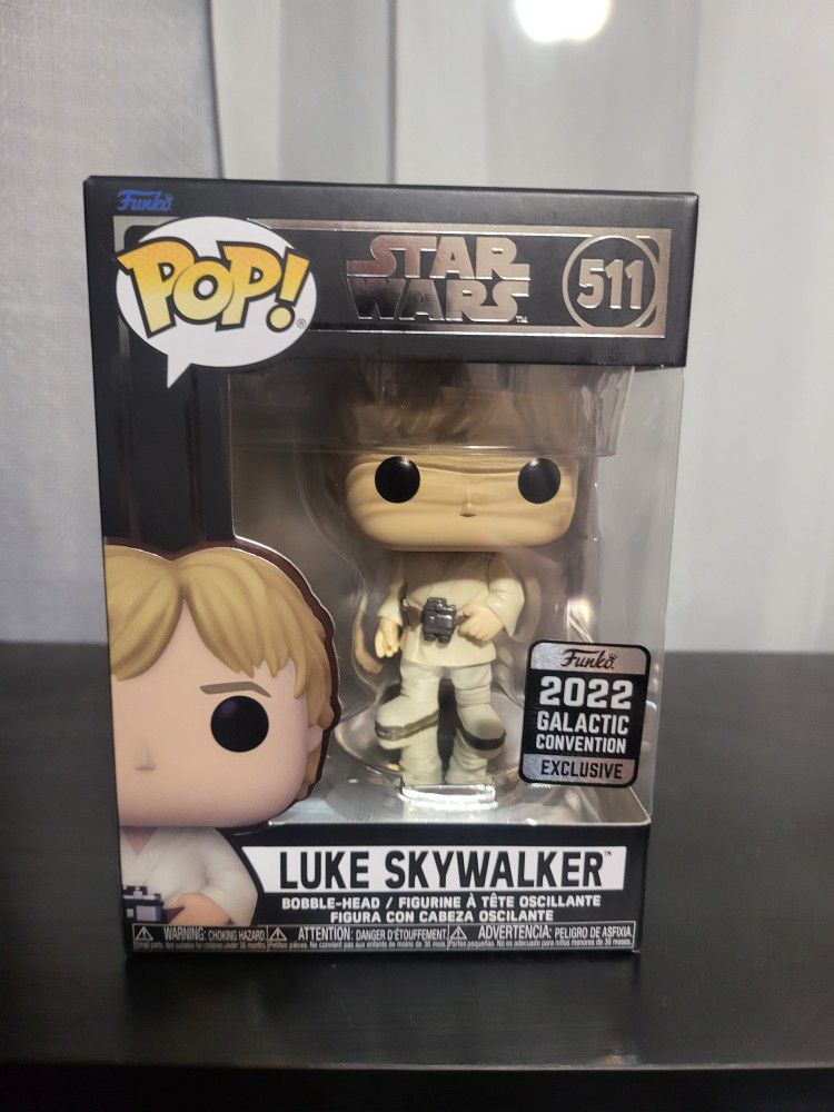 Funko Pop! Star Wars  Luke Skywalker #511 2022 Galactic Convention 