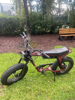 Super 73 ZX dark red Sriracha