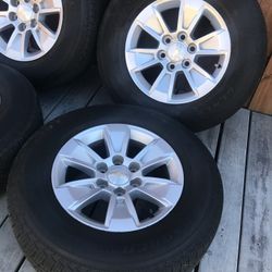 Chevy Wheels 17” 6Lug OEM 