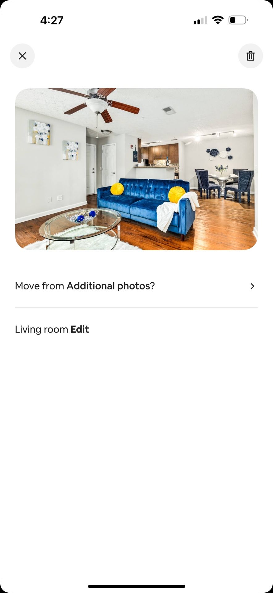 Blue room For Sale