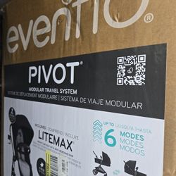 Evenflo Pivot Litemax Stroller AND Carseat Travel System