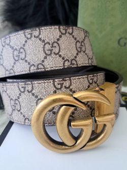 GUCCI MONOGRAM BELT -UNISEX