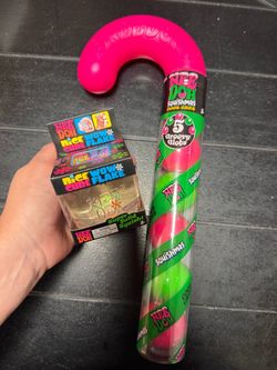 Nee Doh Squishmas Cool Cane & Nice Cube Bundle