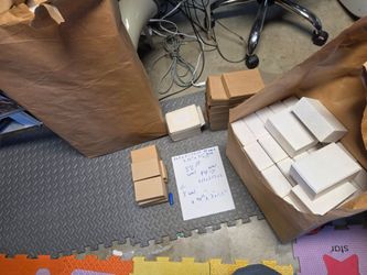 140 small mailer shipping boxes NEW - 3 sizes