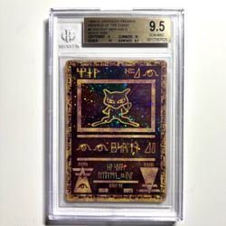 Ancient Mew Holo Pokémon Movie 2000 Promo Card BGS 9.5 Gem Mint