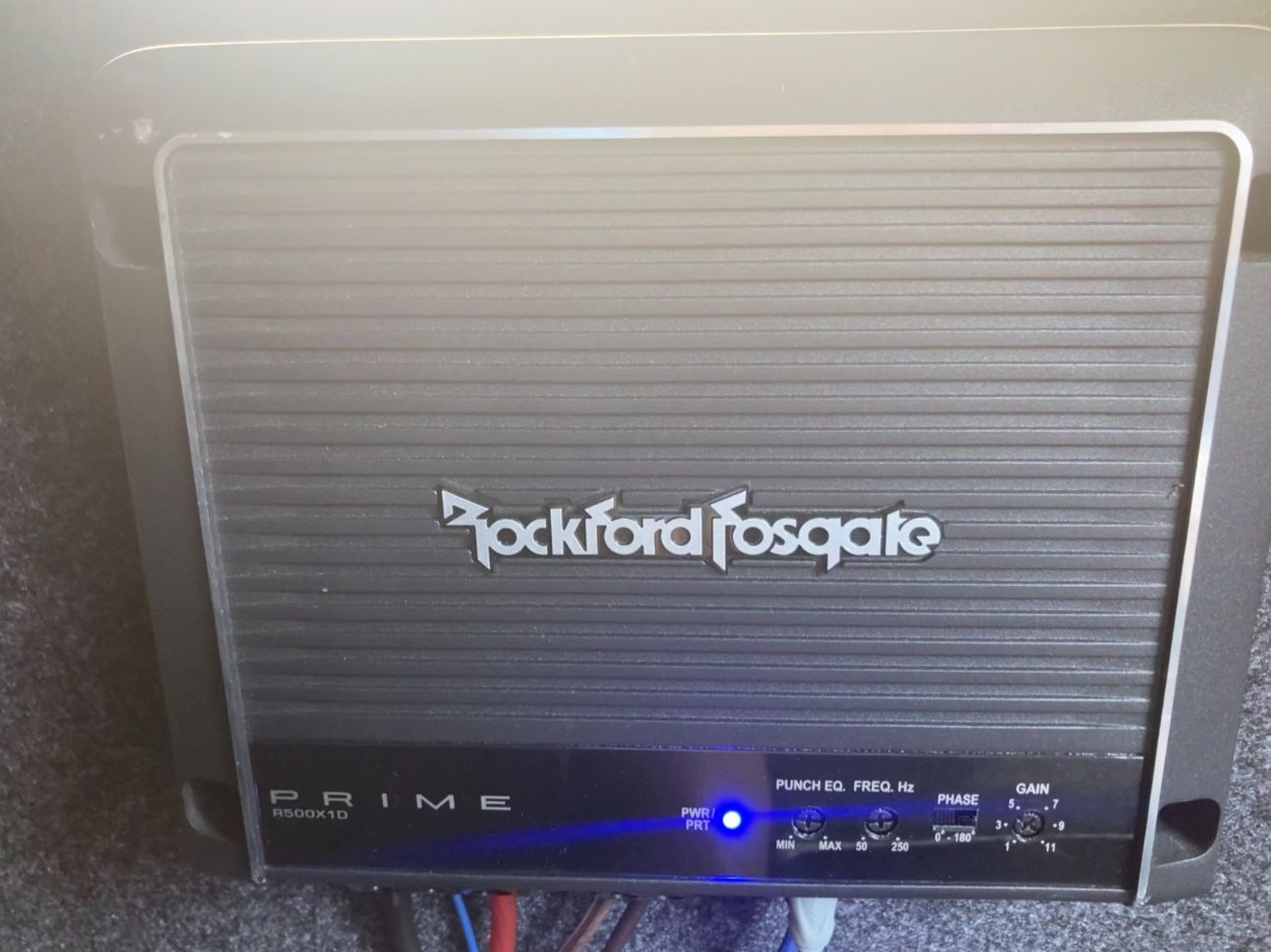 500 Watt Rockford Fosgate Amp