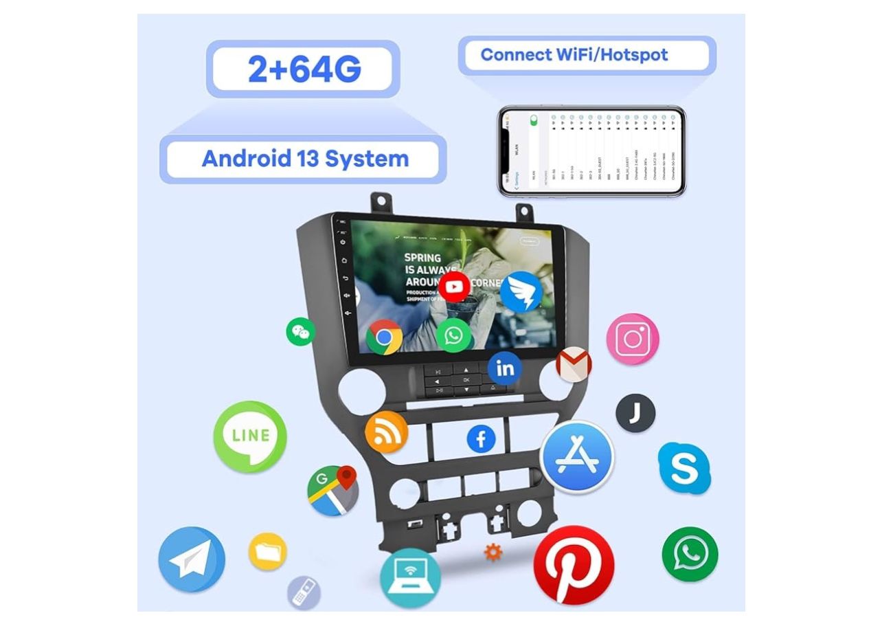 Mustang Android Radio 