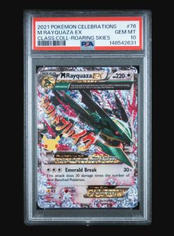 Celebrations Rayquaza PSA 10
