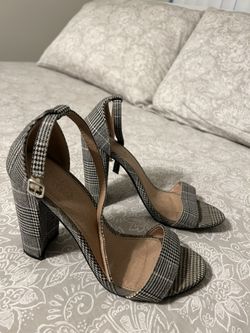 Plaid Heels