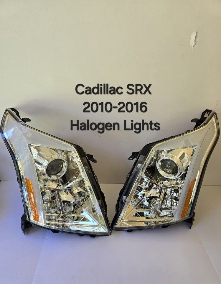 Cadillac SRX 2010-2016 Headlights 