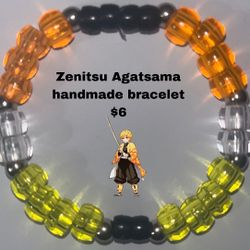 Zenitsu Agatsama Handmade Bracelets