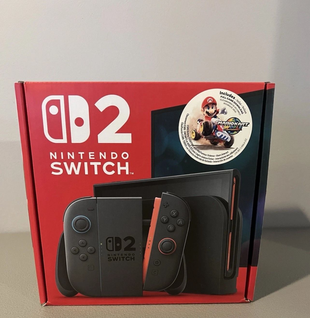 🔥 Nintendo Switch 2 Console + Mario Kart World Bundle NEW IN HAND