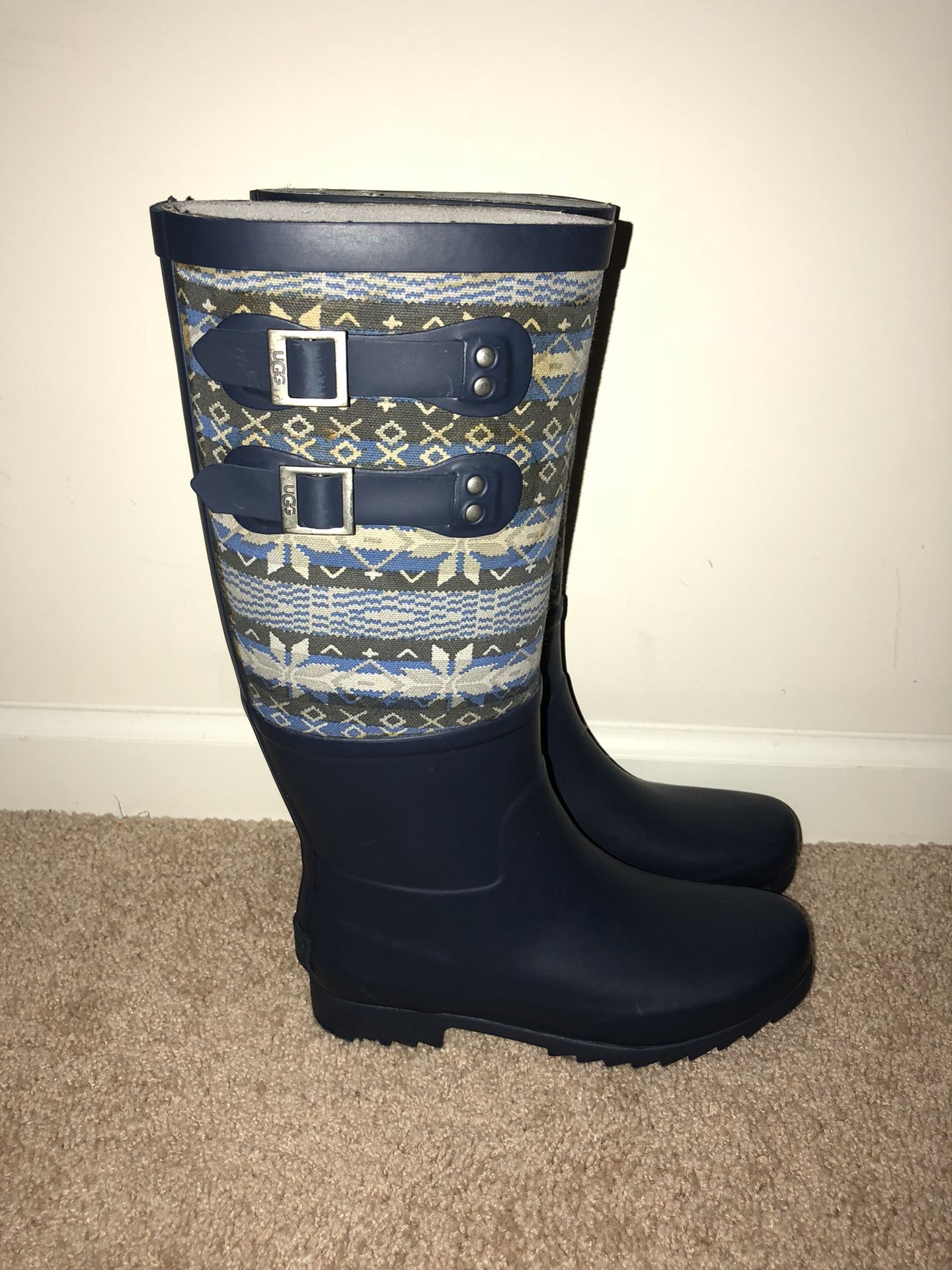 Ugg high top rain boots