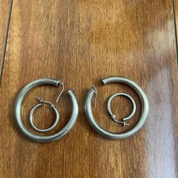 925 Silver Earrings $30