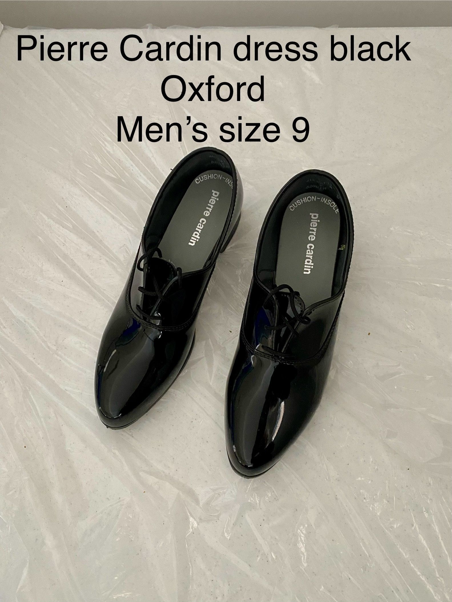 Pierre Cardin Black Dress Shoes