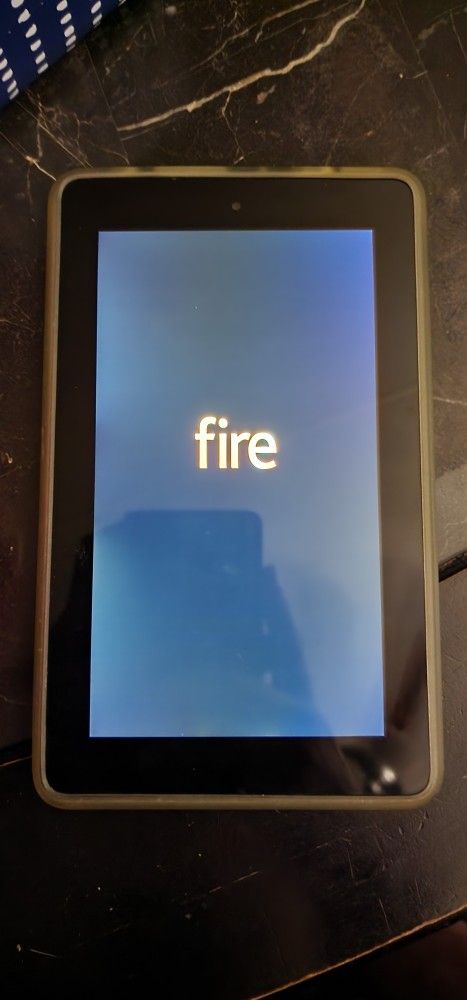 Amazon Fire 5th Gen With Case