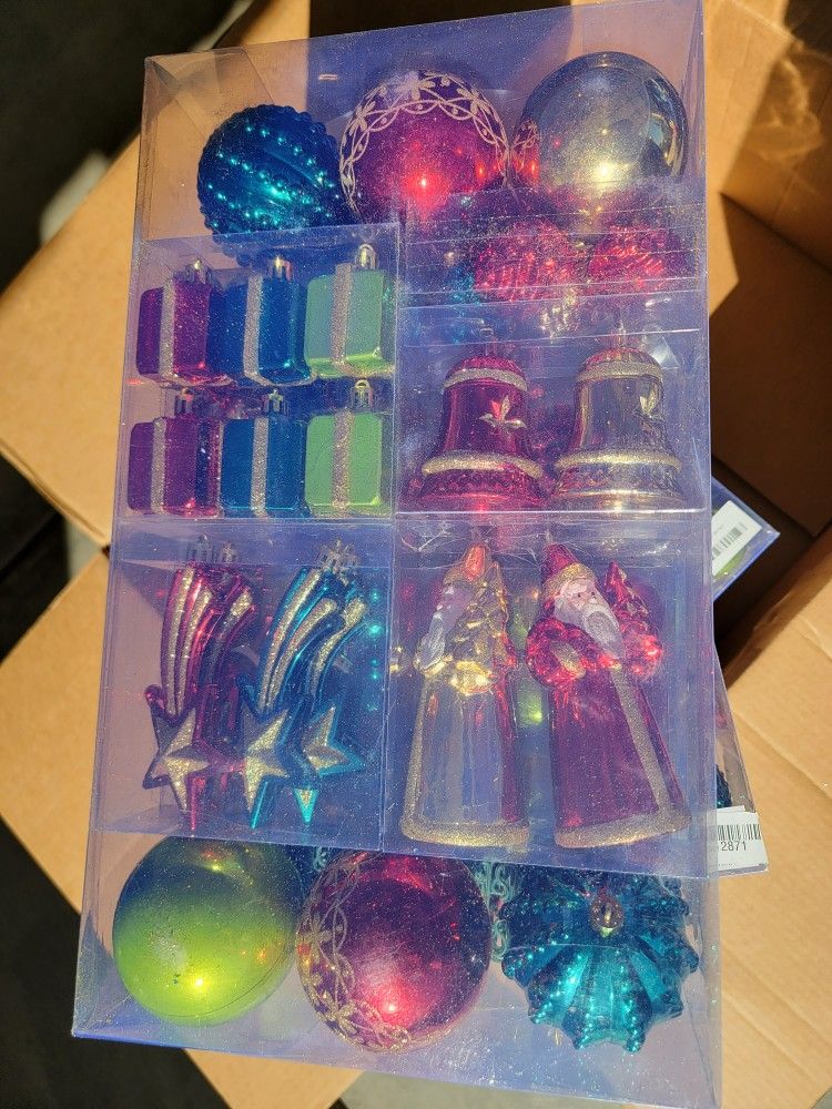 Christmas Decorations Ornaments Sets