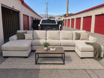 U-Shaped Sectional Sofa – $429